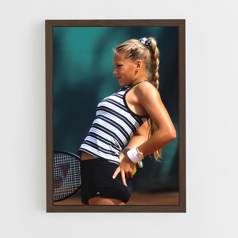 Poster Anna kournikova compétitivité – affiche Tennis (vue 5)